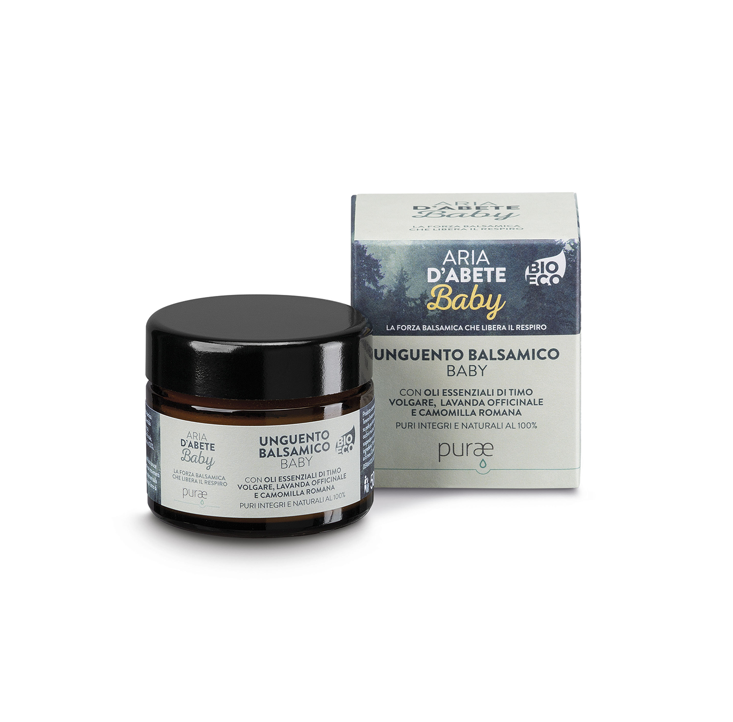 Purae Aria D'Abete Unguento Balsamico Baby