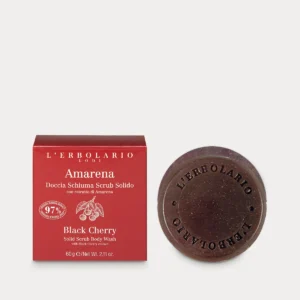 L'Erbolario Amarena Doccia Schiuma Scrub Solido