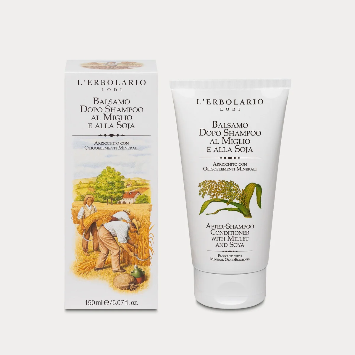 L'Erbolario Balsamo Capelli Miglio e Soja