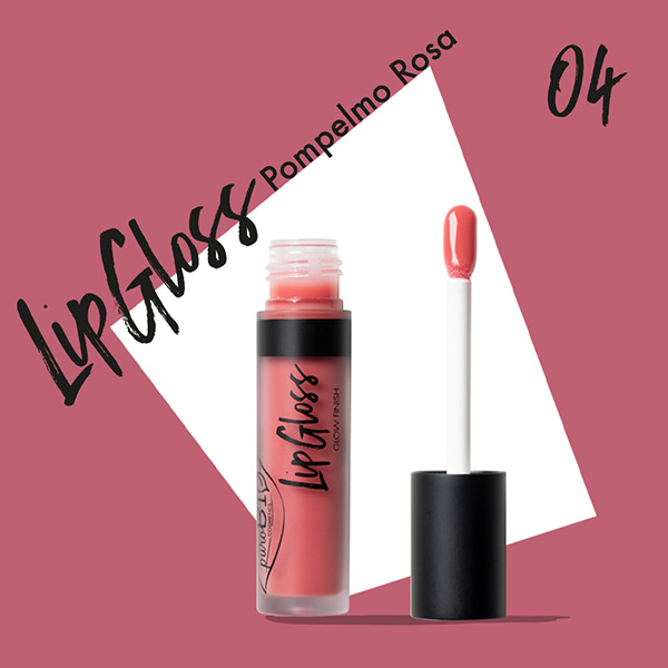 PuroBIO Cosmetics LipGloss N.4 Pompelmo