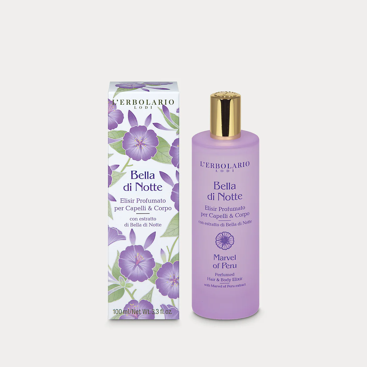 L'erbolario Bella di Notte Elisir Profumato per Capelli & Corpo