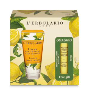 L'Erbolario Crema Mani Limone e Proteggilabbra in omaggio