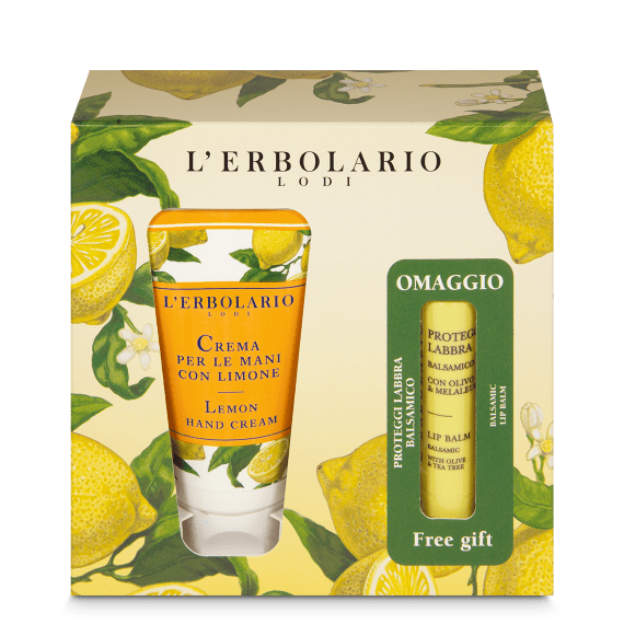 L'Erbolario Crema Mani Limone e Proteggilabbra in omaggio