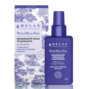 Helan Mora Muschio Deodorante Profumato Traspirante in Spray
