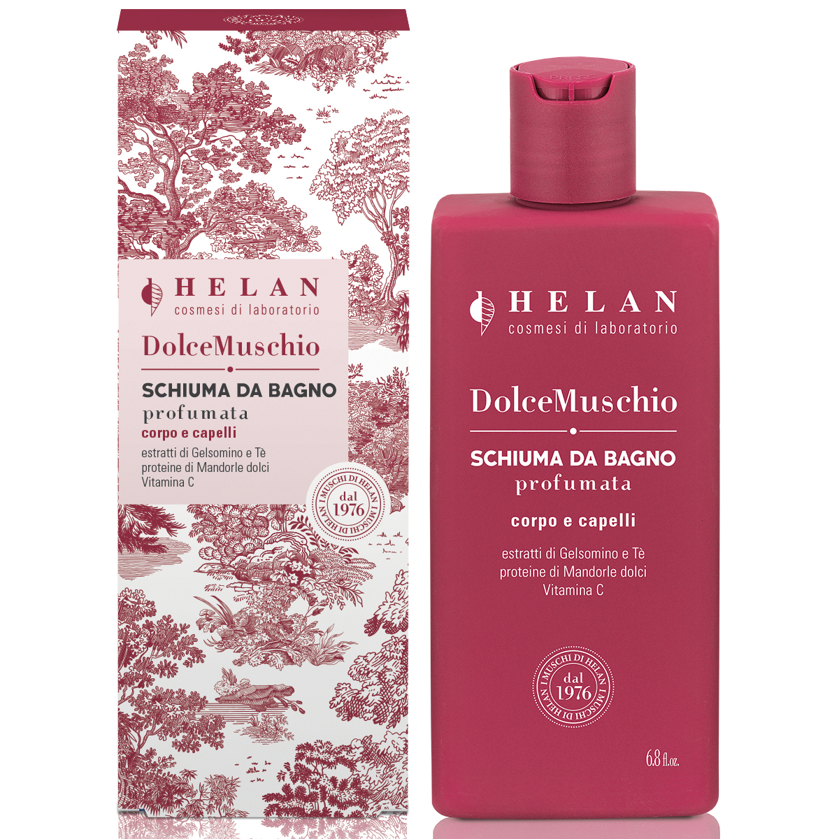 Helan Dolce Muschio Schiuma da Bagno Profumata