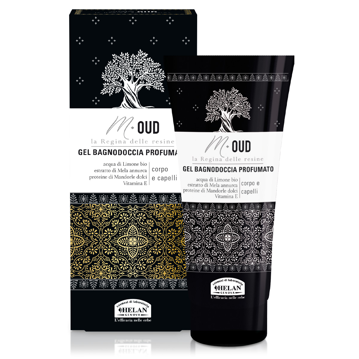 Helan M-Oud Gel Bagnodoccia Profumato