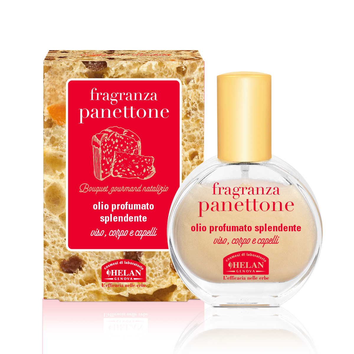 Helan Fragranza Panettone Olio Profumato Splendente