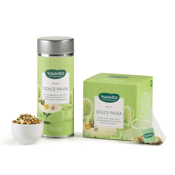 Neavita Infuso Dolce Pausa Silver Tin Sfuso
