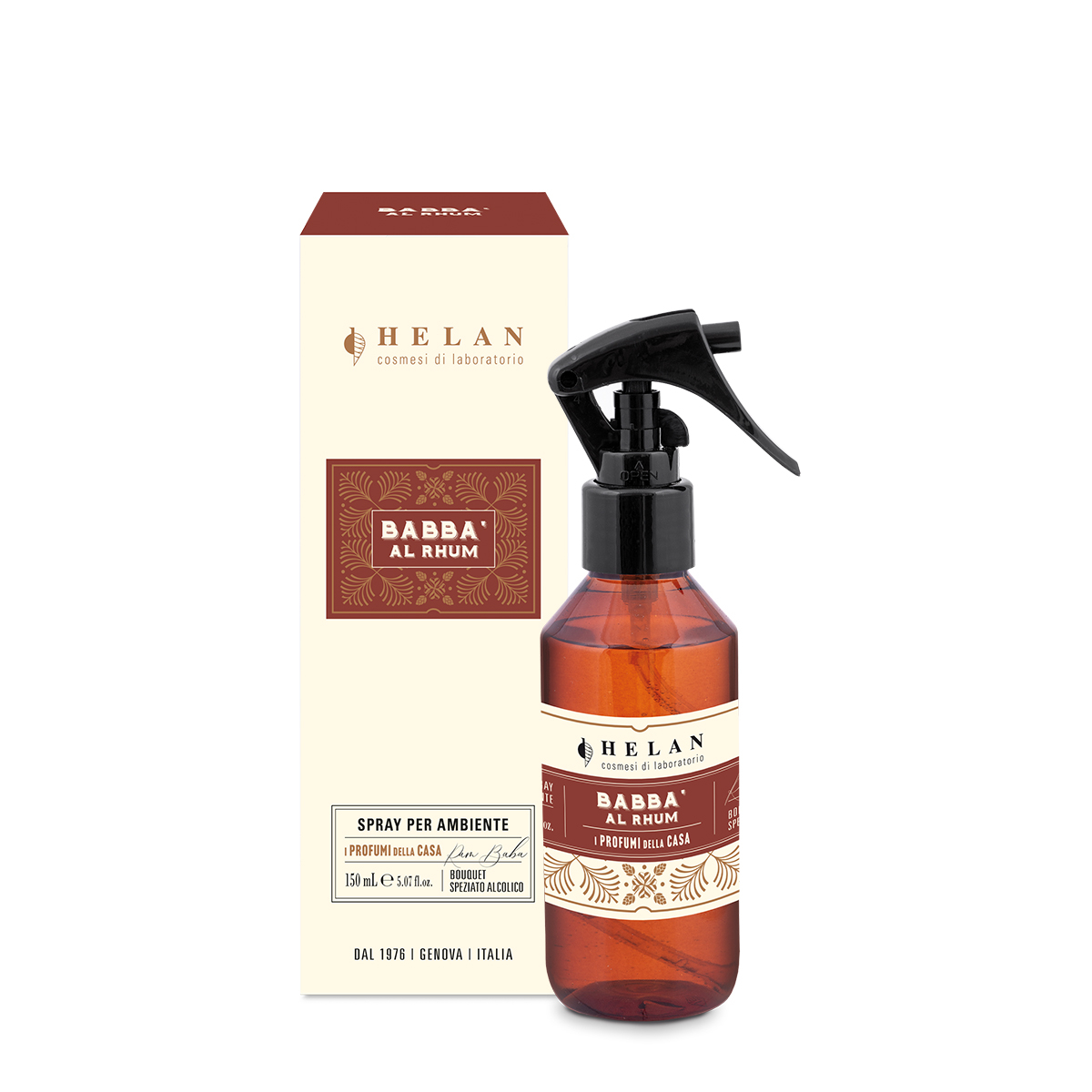 Helan Babbà al Rhum Spray per Ambiente