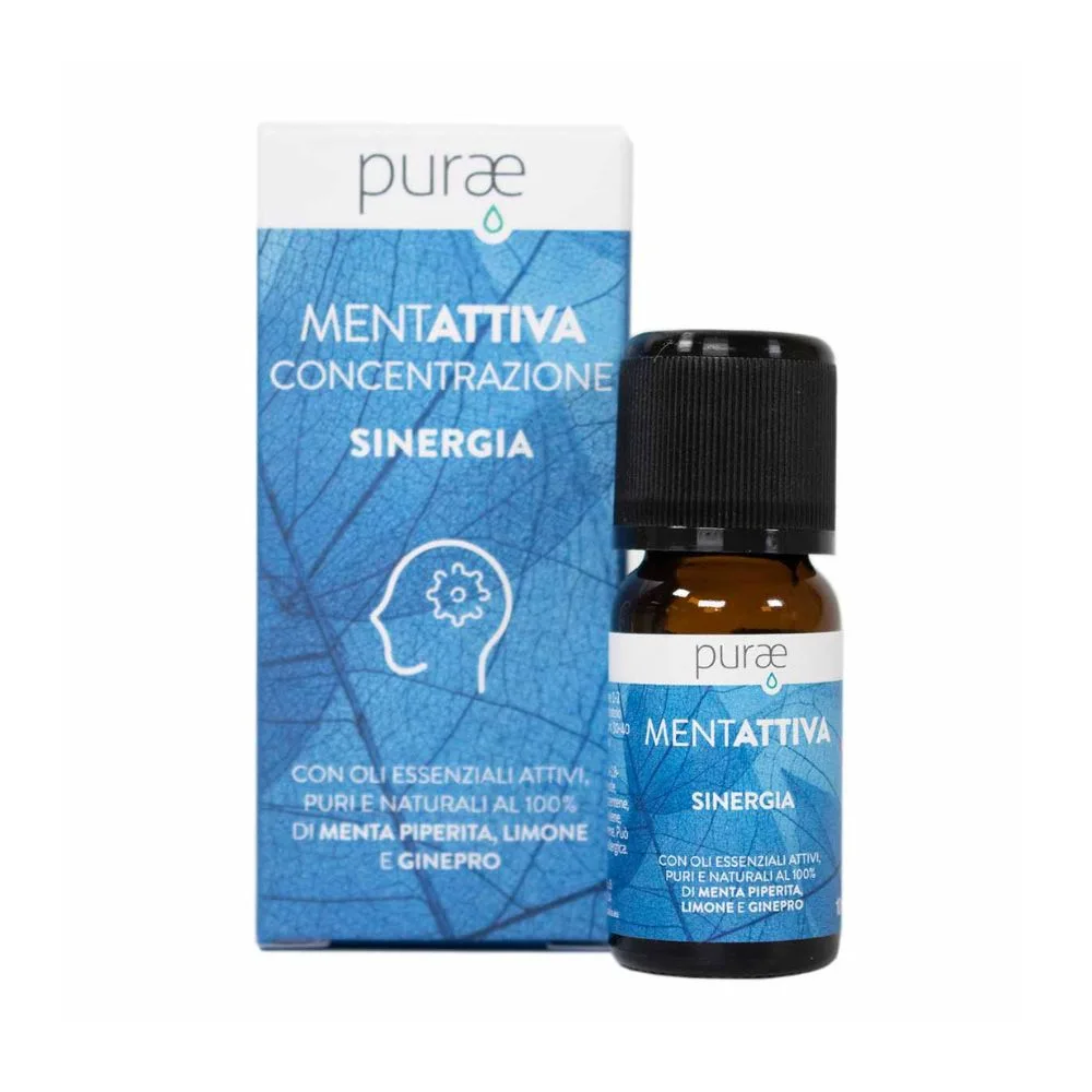 Purae Mentattiva Concentrazione Sinergia Difese per Concentrazione 10ml