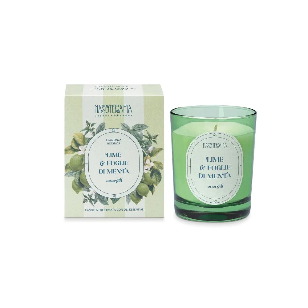 Nasoterapia Lime & Foglie di Menta Energia Candela