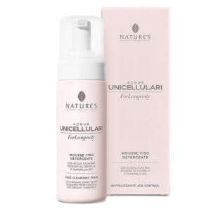 Nature's Acque Unicellulari ForLongevity Mousse Viso Detergente