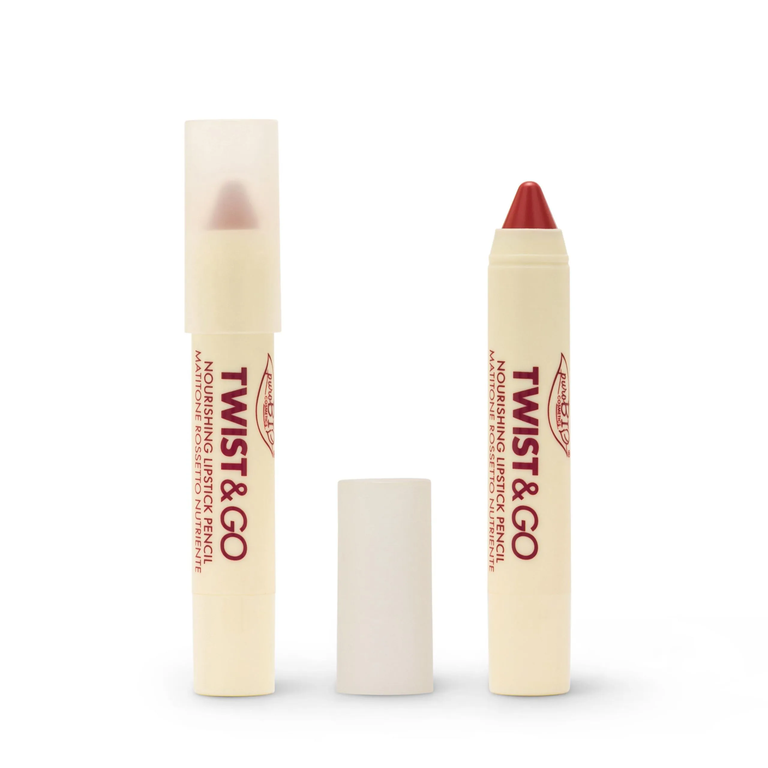 Purobio Twist & Go Nourishing Lipstick Pencil 503 Sabbia Rosata - immagine 2