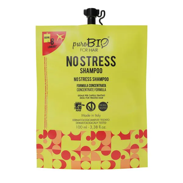 PuroBIO For Hair Shampoo No Stress Bustina 100 ml