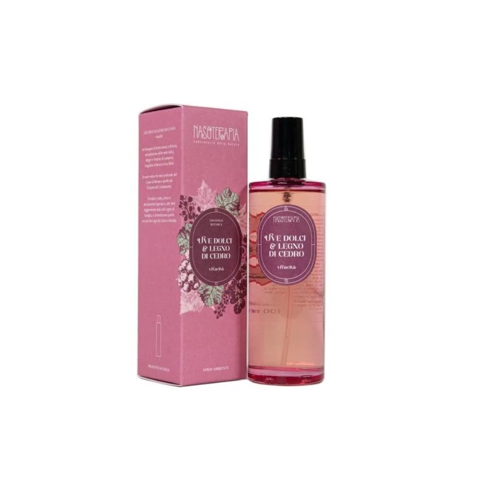 Nasoterapia Uve Dolci e Legno Di Cedro Spray Ambiente