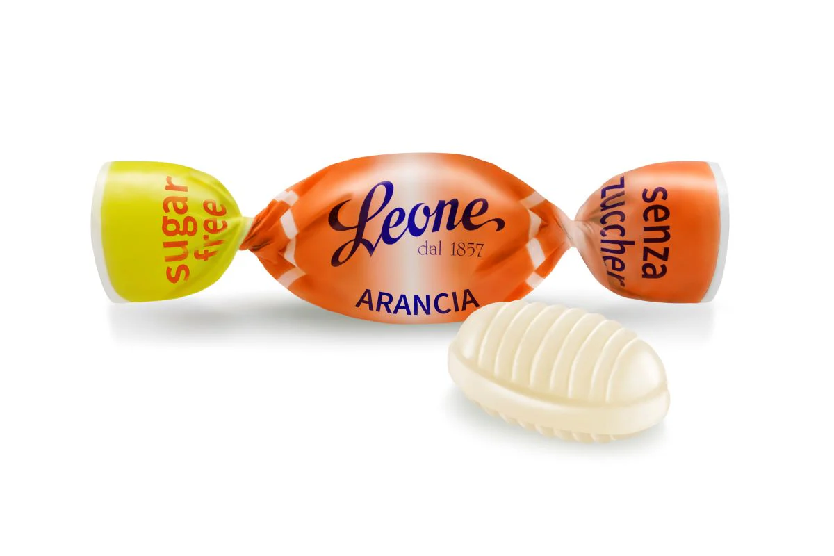 Leone Caramelle Senza Zuccheri Arancia