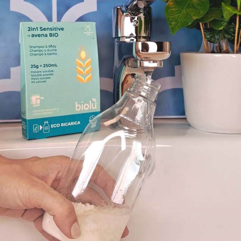 Biolù 2in1 Sensitive Avena Bio Polvere Solubile - immagine 2