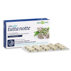 VitaCalm Tutta Notte con Melatonina 60 cp