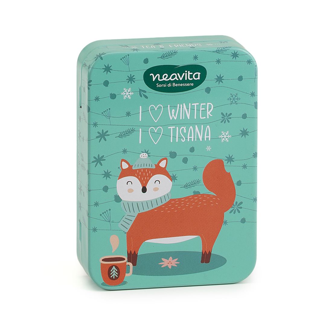 Neavita Tea & Friends Mini Tin Volpe