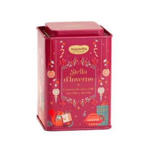 Neavita Natale Square Tin Rosso