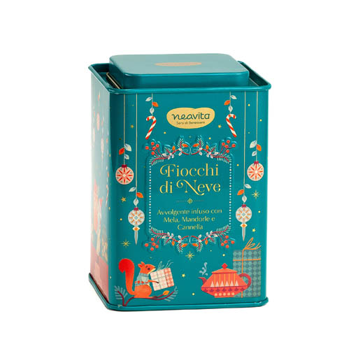 Neavita Natale Square Tin Verde