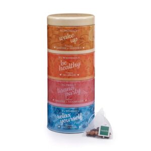 Neavita "Weekly Tea" Cofanetto Quadris  Infusi Assortiti