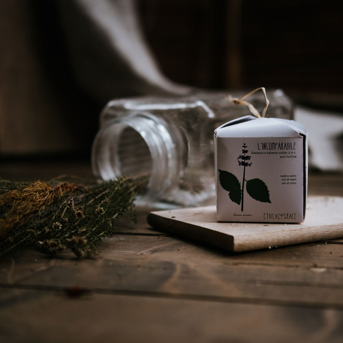 Ethical Grace L’Incomparabile Shampoo e Balsamo Solido Antiforfora