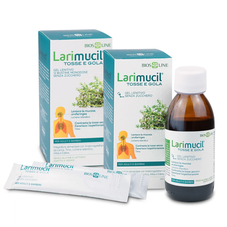 Larimucil Tosse e Gola Gel Lenitivo
