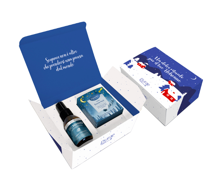 Purae Cofanetto Belsonno Spray Cuscino e Tisana Bonne Nuit