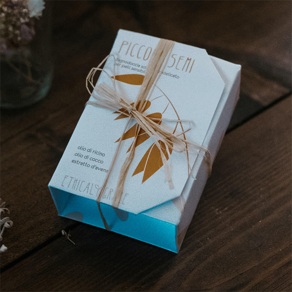Ethical Grace Piccoli Semi Bagno e Crema Doccia Solido Pelli Sensibili