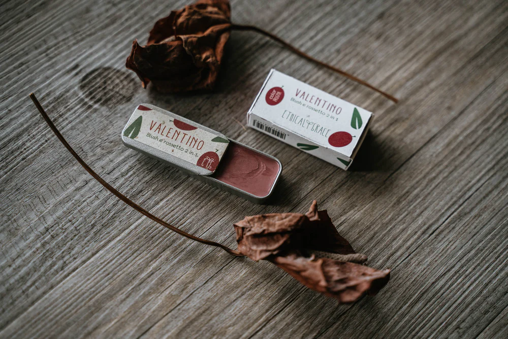 Ethical Grace Blush Rossetto 2 in 1 Valentino Prugna