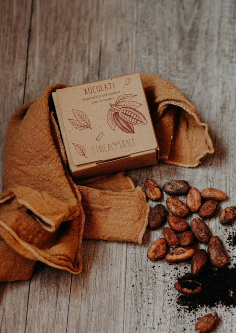 Ethical Grace Sapone Esfoliante al Burro di Cacao