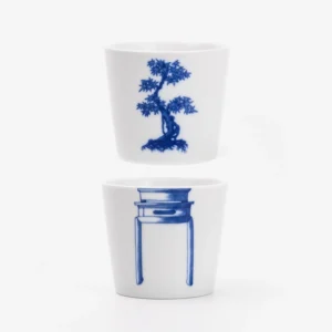 Lilibo Set di Tazze Impilabili Bonsai Acero Giapponese