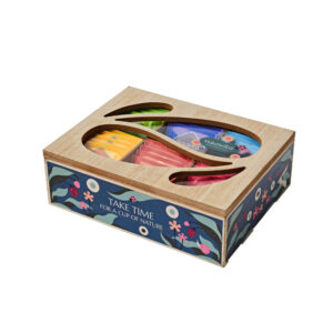 Neavita Natural Tea Box - Cofanetto in Legno Verde 30 Filtri