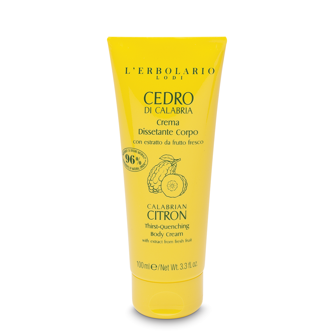 L'Erbolario Cedro di Calabria Crema Dissetante Corpo 100 ml