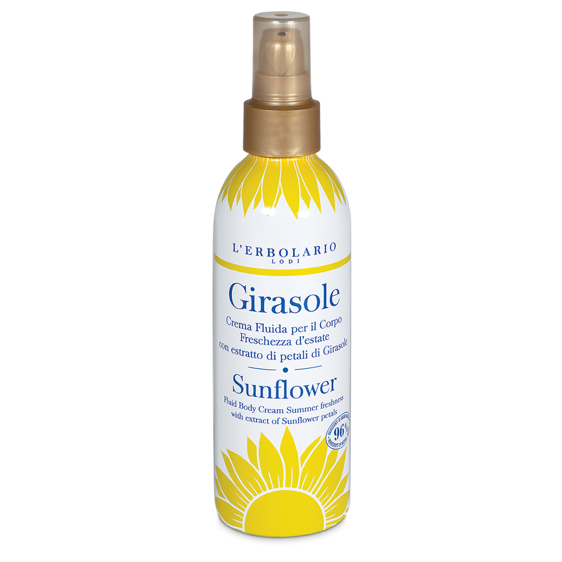 L'Erbolario Girasole Crema Fluida Corpo 200ml