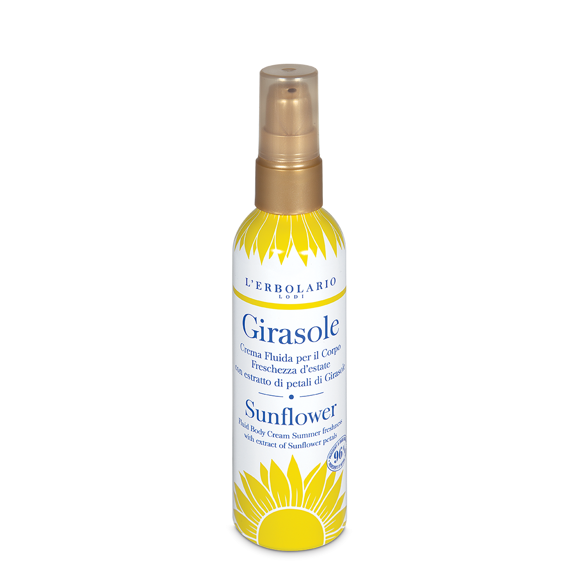 L'Erbolario Girasole Crema Fluida Corpo 100ml