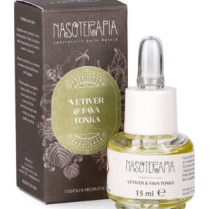 Nasoterapia Vetiver e Fava Tonka Essenza Aromatica