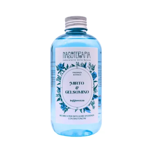 Nasoterapia Ricarica per Diffusore con Bastocini Mirto e Gelsomino 250 ml