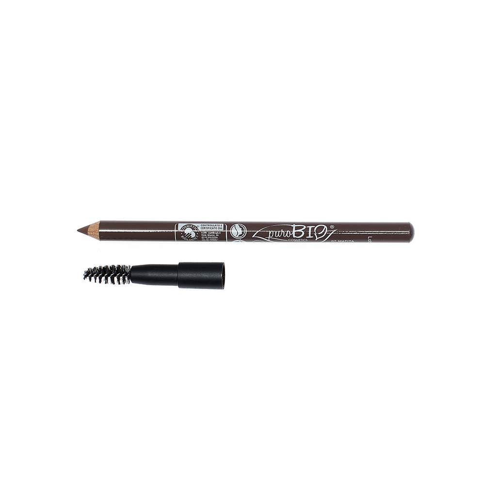 PuroBIO Cosmetics Matita Sopracciglia N.7 Marrone Caldo