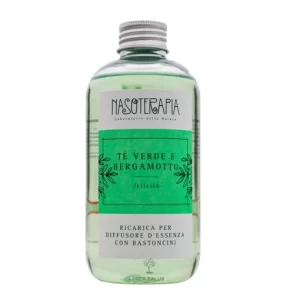 Nasoterapia Ricarica per Diffusore a Bastoncini 250 mL - Tè verde e Bergamotto