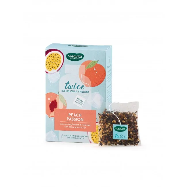 Neavita Twice Infuso Peach Passion 12 Maxi Filtro