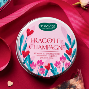 Neavita Infuso Fragole e Champagne Tiny Tin Special Moments