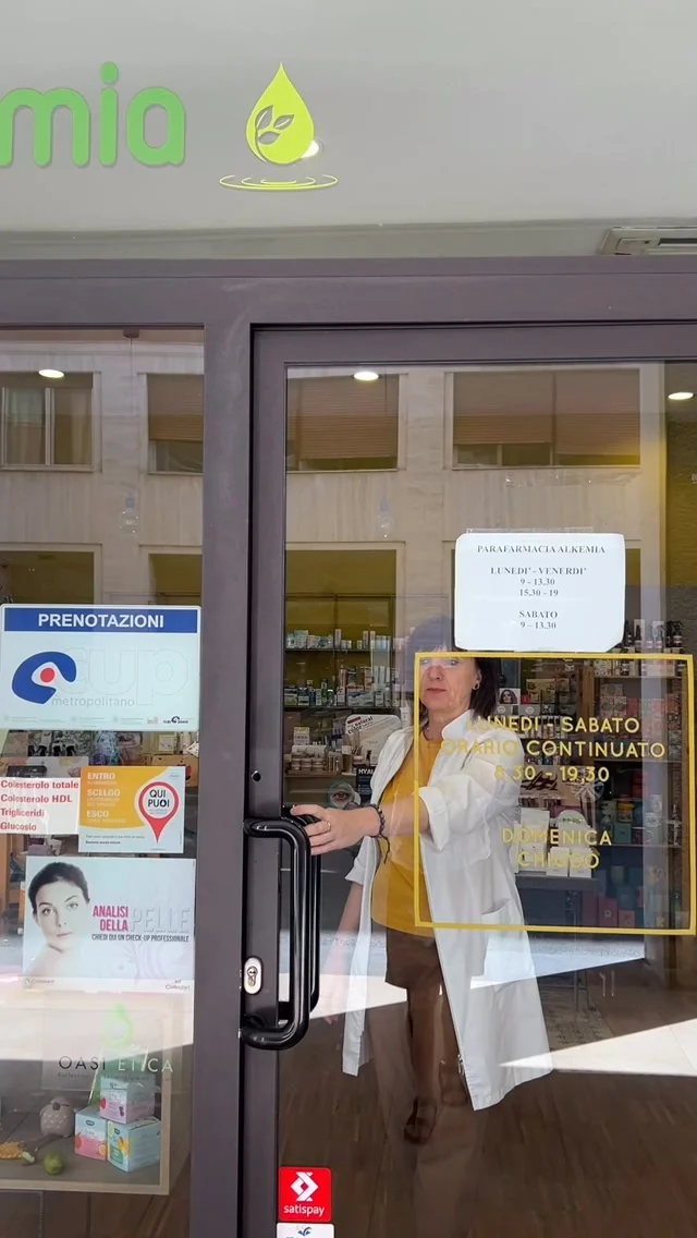 Ciao, noi siamo Carla e Manuela e insieme siamo Alkemia Parafarmacia. 💚
 Se ancora non ci conosciamo intanto ti diamo il benvenuto nel nostro mondo e ti diciamo che da Alkemia, oltre a prodotti e trattamenti per la cura della persona puoi trovare ascolto, accoglienza, tante chiacchiere e sorrisi a non finire, un ingrediente che da queste parte non può mancare! 🌟

📍 Ci trovi a Bologna in Via delle Lame 113 A/B e in via Pietro Mengoli 26 e sul nostro sito che trovi al link in bio