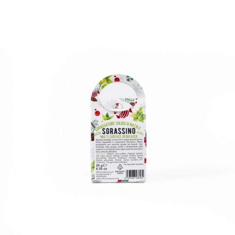 Officina Naturae Sgrassino - Sgrassatore Solido di Natale - immagine 3