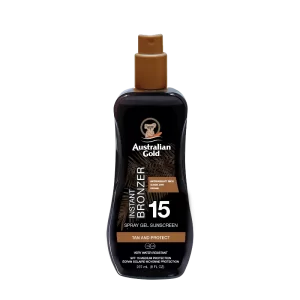 Australian Gold Spray Gel Whit Bronzer Spf 15