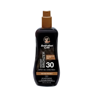 Australian Gold Spray Gel Whit Bronzer Spf 30