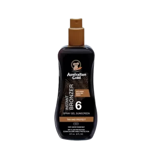 Australian Gold Spray Gel Whit Bronzer Spf 6